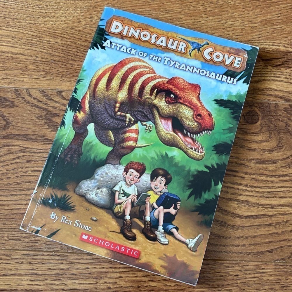 Dinosaur Cove: Attack of Tyrannosaurus by: Rex Stone paperback book